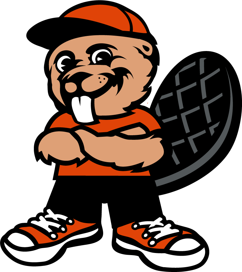 Oregon State Beavers 2015-Pres Mascot Logo diy iron on heat transfer
